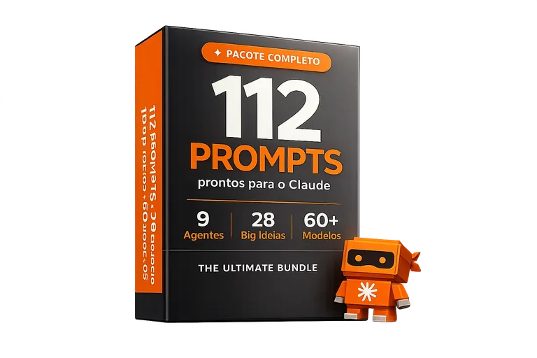 Bundle do Ninja da Copy no Claude com 112 prompts e 9 agentes